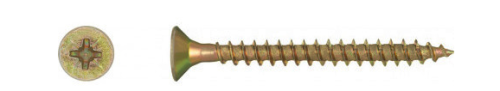 WKRĘTY DO DREWNA UTWARDZANE 6x50MM 9SZT KOELNER