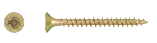 WKRĘTY DO DREWNA UTWARDZANE 4x60MM 16SZT KOELNER