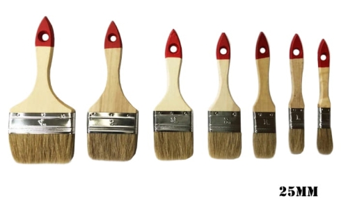 PĘDZEL PŁASKI 1"/ 25MM JASNA SZCZECINA COLOR EXPERT