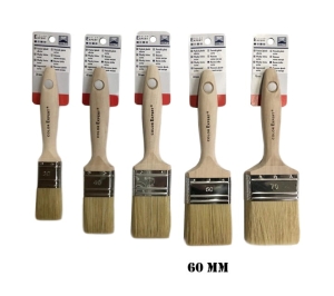 PĘDZEL PŁASKI EXTRA 60MM JASNA SZCZECINA COLOR EXPERT