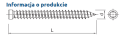 WKRĘT HARTOWANY OŚCIEŻNICOWY WHS 7,5X132MM RAWLPLUG