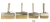PĘDZEL ŁAWKOWIEC MINI 30X120MM COLOR EXPERT
