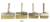 PĘDZEL ŁAWKOWIEC MINI 40X140MM COLOR EXPERT