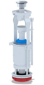 ZAWÓR SPUSTOWY 1-FUNKCYJNY MINI Z REGULACJĄ WYSOKOŚCI AKCES