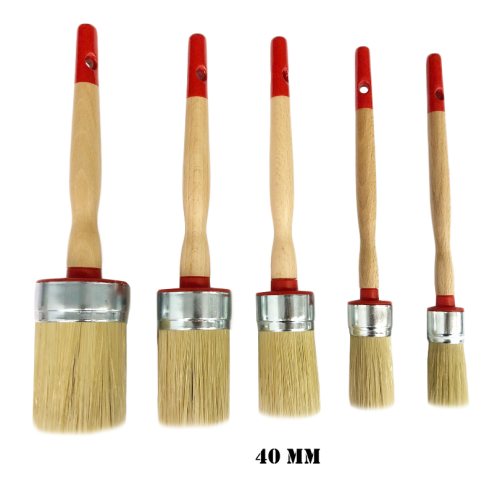 PĘDZEL OKRĄGŁY 40MM EMALIA XL-TAPE