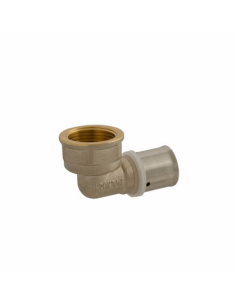 KOLANO PEX 20MMX1/2" GWINT WEWNĘTRZNY SYSTEM ZAPRASOWYWANY IDMAR