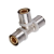 TRÓJNIK PEX 20X20X20MM SYSTEM ZAPRASOWYWANY IDMAR