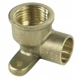 KOLANO MIEDZIANE DWIE LAPY 15X1/2 DO LUTU 100223 GW VIEGA