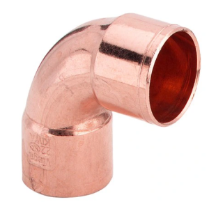 KOLANO MIEDZIANE 90 DO LUTU 100278 22MM VIEGA