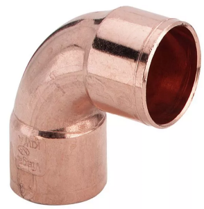 KOLANO MIEDZIANE 90 DO LUTU 100094 15MM VIEGA