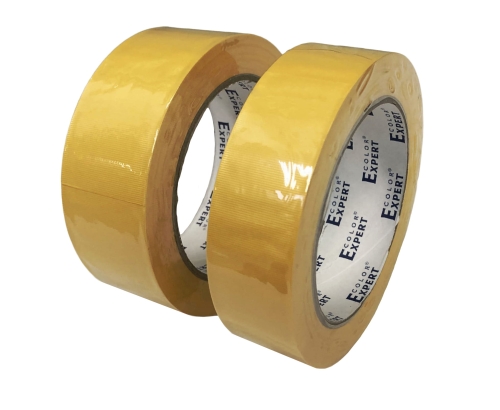 TAŚMA MALARSKA 38MM X 33MB PCV ŻÓŁTA KARBOWANA COLOR EXPERT