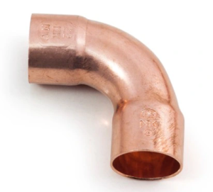 ŁUK MIEDZIANY 90 DO LUTU 18MM 100148 VIEGA