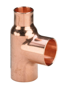 TRÓJNIK MIEDZIANY REDUKCYJNY 5130 DO LUTU 22X18X22 VIEGA 