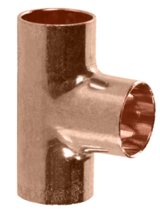 TRÓJNIK MIEDZIANY 5130 DO LUTU 15MM VIEGA 