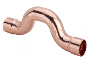 OBEJŚCIE MIEDZIANE PEŁNE DO LUTU 102159 15MM VIEGA