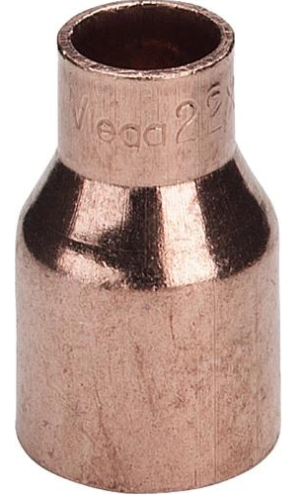 NYPEL MIEDZIANY REDUKCYJNY 5243 G 18X15MM VIEGA