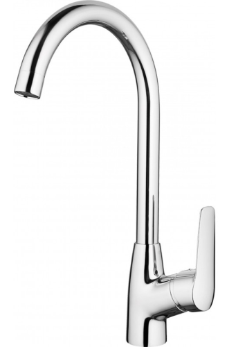 BATERIA BORO ZLEWOZMYWAKOWA Z WYLEWKĄ U CHROM BMO 062M DEANTE