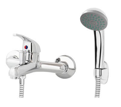 BATERIA ASTI WANNOWA Z ZESTAWEM NATRYSKOWYM BIA 011M DEANTE