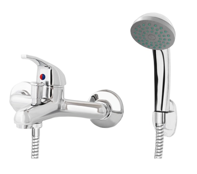 BATERIA ASTI WANNOWA Z ZESTAWEM NATRYSKOWYM BIA 011M DEANTE
