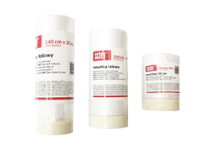 TAŚMA SAMOPRZYLEPNA Z FOLIĄ OCHRONNĄ 55CM/20MB SCLEY