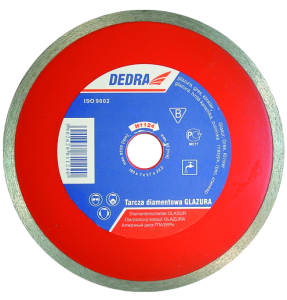 TARCZA DIAMENTOWA DO GLAZURY 18X22,2MM H1124 DEDRA