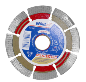 TARCZA SEGMENTOWA MULTI-LAYERED 125MM H1093 DEDRA
