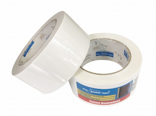 TAŚMA MALARSKA 50MM X 33MB PCV BIAŁA BLUE DOLPHIN