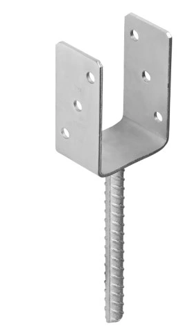 PODSTAWA SŁUPA ZATAPIANAPS80U 81X120 DOMAX