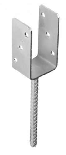 PODSTAWA SŁUPA PS70U 71X120 DOMAX