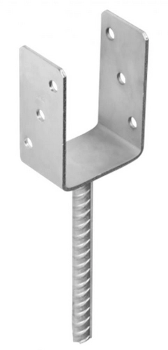 PODSTAWA SŁUPA ZATAPIANA PS120U 121X120 DOMAX