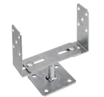 PODSTAWA SŁUPA REGULOWANA PSR60 200X136X4,0 MM DOMA