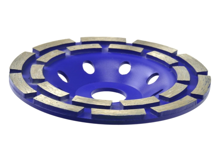 TARCZA DIAMENTOWA DO SZLIFOWANIA BETONU 125X22,2MM DWURZĘDOWA G00375 GEKO