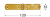 ZAWIAS FRANCUSKI ZF120 120X35X2,5MM DOMAX