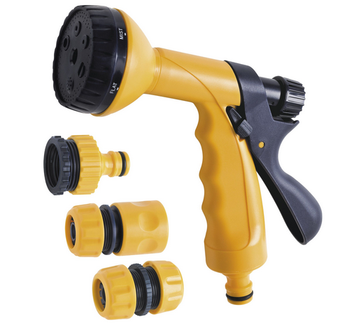 PISTOLET ZRASZAJĄCY 6 FUNKCJI ZE ZŁĄCZKAMI DY2323 FERRO