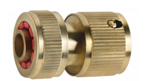 SZYBKOZŁĄCZE 3/4" MOSIĘŻNE Z ZAWOREM STOPOWYM DY8030C FERRO