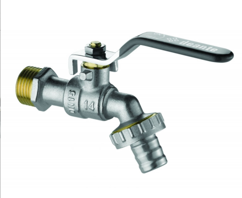 ZAWÓR KULOWY OGRODOWY 3/4" Z ADAPTERAMI CHROM VFA252L DEANTE