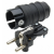 WTYCZKA GUMOWACZARNA PRZENOŚNA Z/U 250V 16A IP44 D.3158L PAWBOL