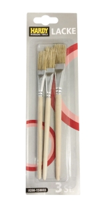 ZESTAW PĘDZLI SZTUKATORSKICH DO POPRAWEK OP.3SZT HARDY