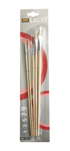 ZESTAW PĘDZLI OLEJNYCH PŁASKICH 5SZT HARDY