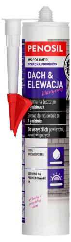 USZCZELNIACZ DEKARSKI POLIMEROWY BIAŁY PREMIUM 290ML PENOSIL