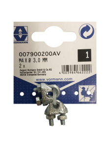 ZACISK KABŁĄKOWY OCYNK 1/8 DO 3MM ASPEO 