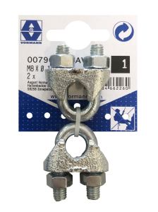 ZACISK KABŁĄKOWY OCYNK 3/16 DO 10MM ASPEO 