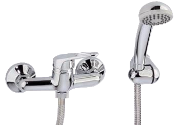 BATERIA NATRYSKOWA ŚCIENNA CHROM 2432500 VALVEX