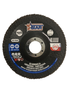 TARCZA ŚCIERNA LISTKOWA P100 FI 125MM INSTAR