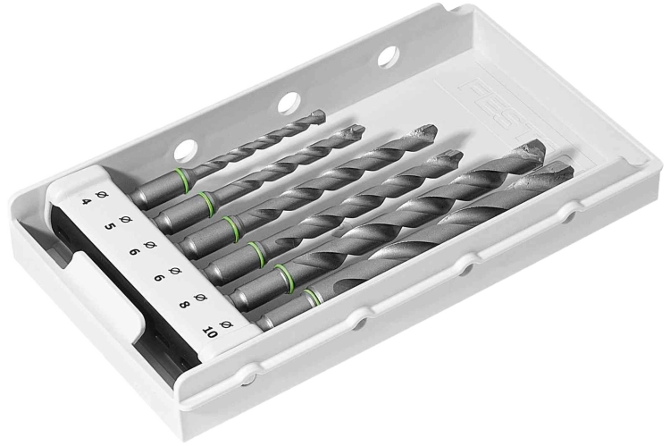 FESTOOL WIERTŁA DB STONE SET 6szt