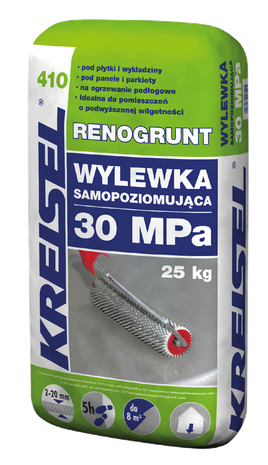 410 RENOGRUNT WYLEWKA SAMOPOZIOMUJĄCA PH 2/20MM 28KG KREISEL