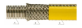 WĄŻ W OPLOCIE DO GAZU 1/2" 200CM MORA