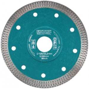 TARCZA DIAMENTOWA DO GLAZURY 115MM NA SUCHO I MOKRO GR 1,2MM EXTOL