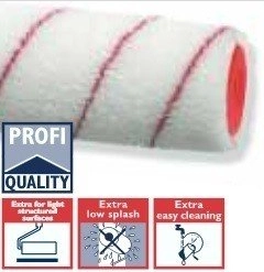 WAŁEK POLIAKRYL PASEK CZERWONY 25CM COLOR EXPERT