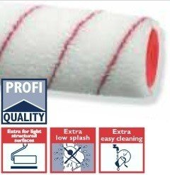 WAŁEK POLIAKRYL PASEK CZERWONY 18CM COLOR EXPERT
